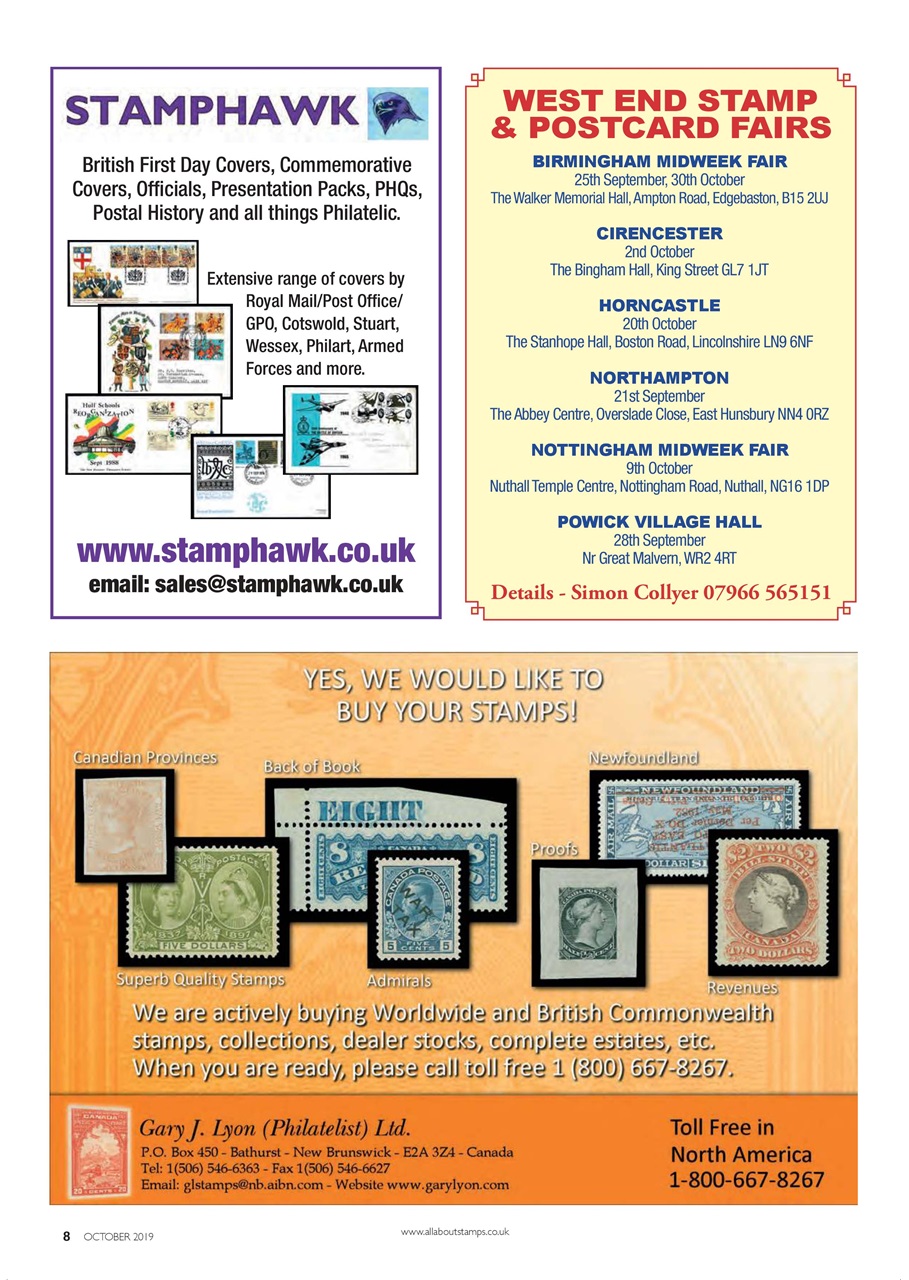 Stamp Collector Preview Pages