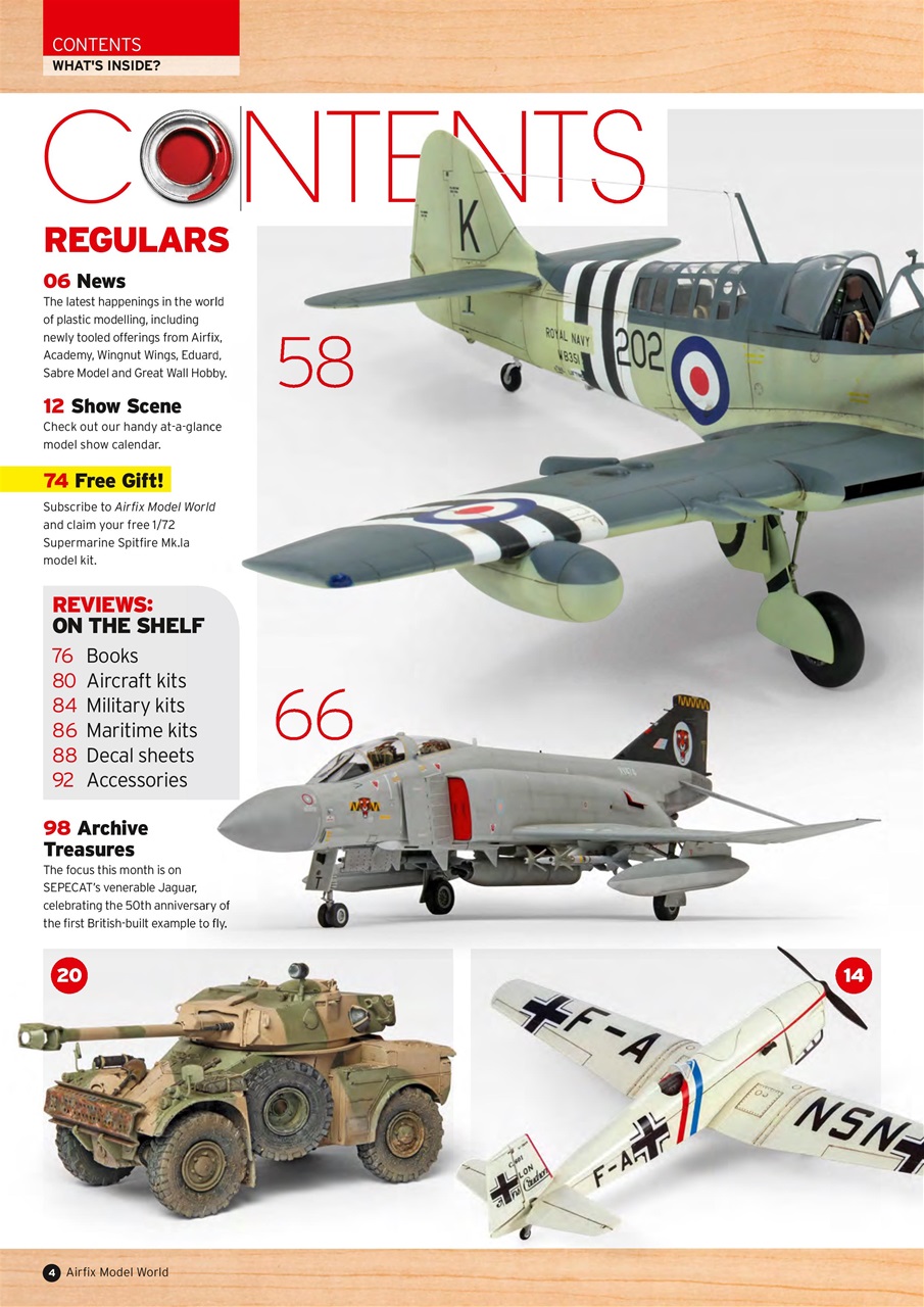 Airfix Model World Preview Pages
