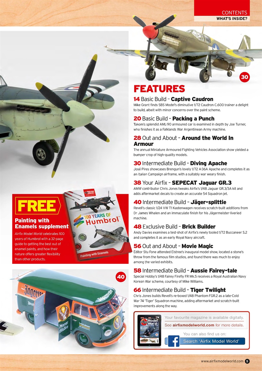 Airfix Model World Preview Pages