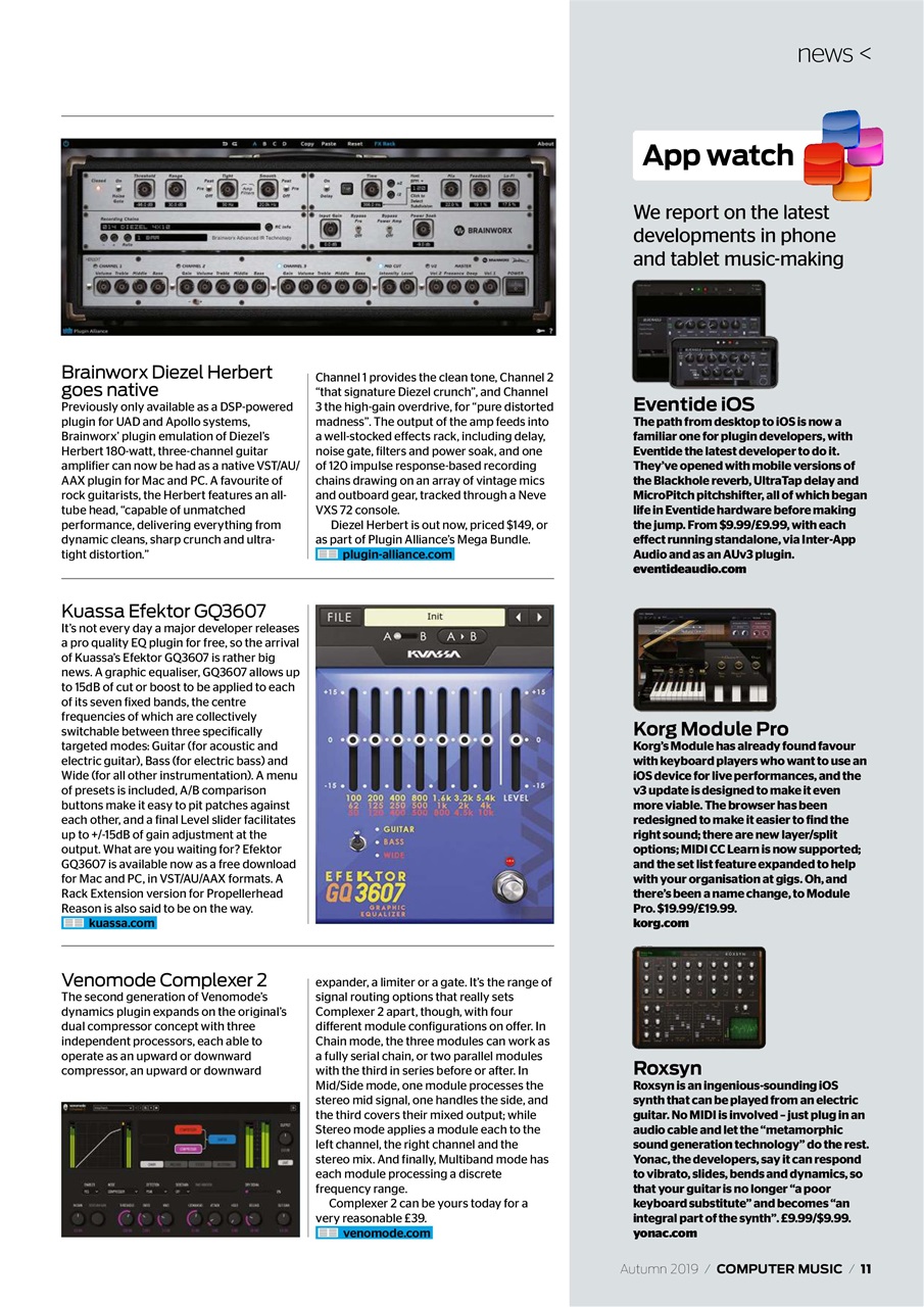 Computer Music Preview Pages