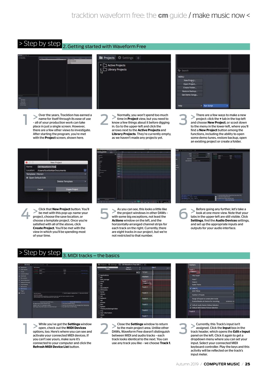 Computer Music Preview Pages