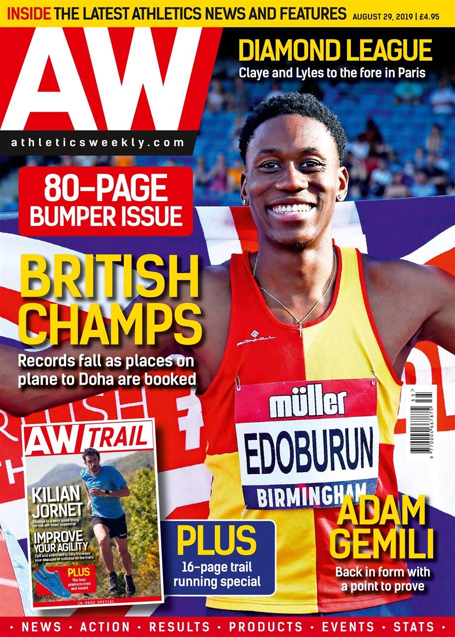 AW – Athletics Weekly Magazine Preview Pages