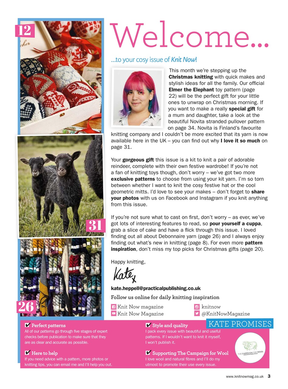 Knit Now Preview Pages