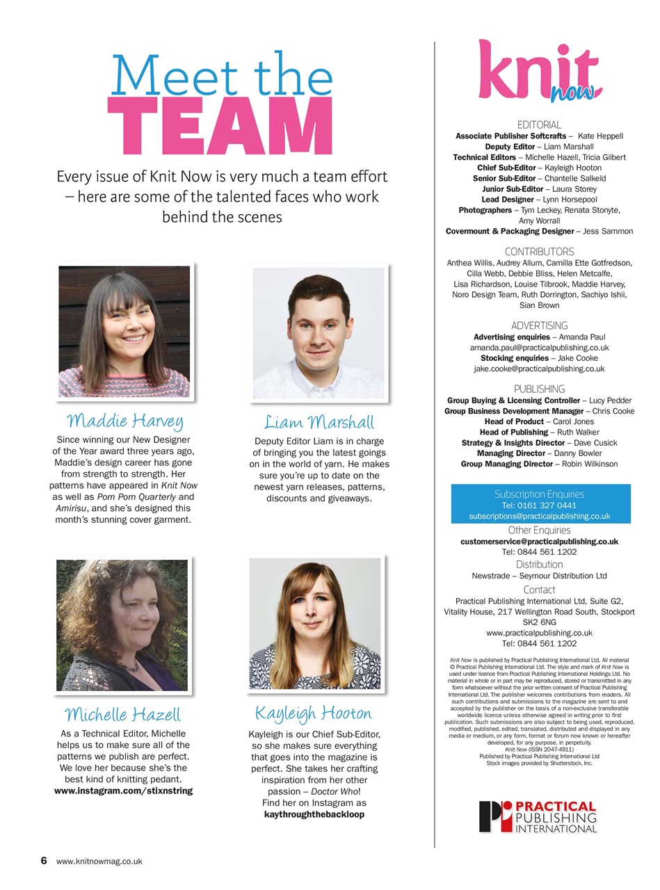 Knit Now Preview Pages