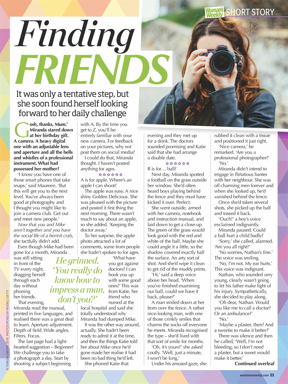 Woman's Weekly Preview Pages