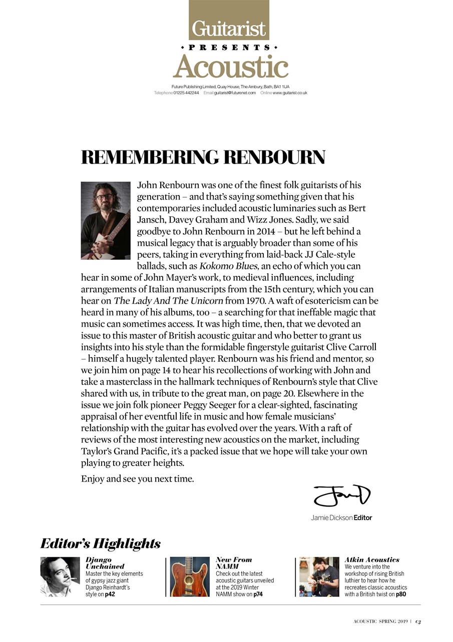 Guitarist Preview Pages