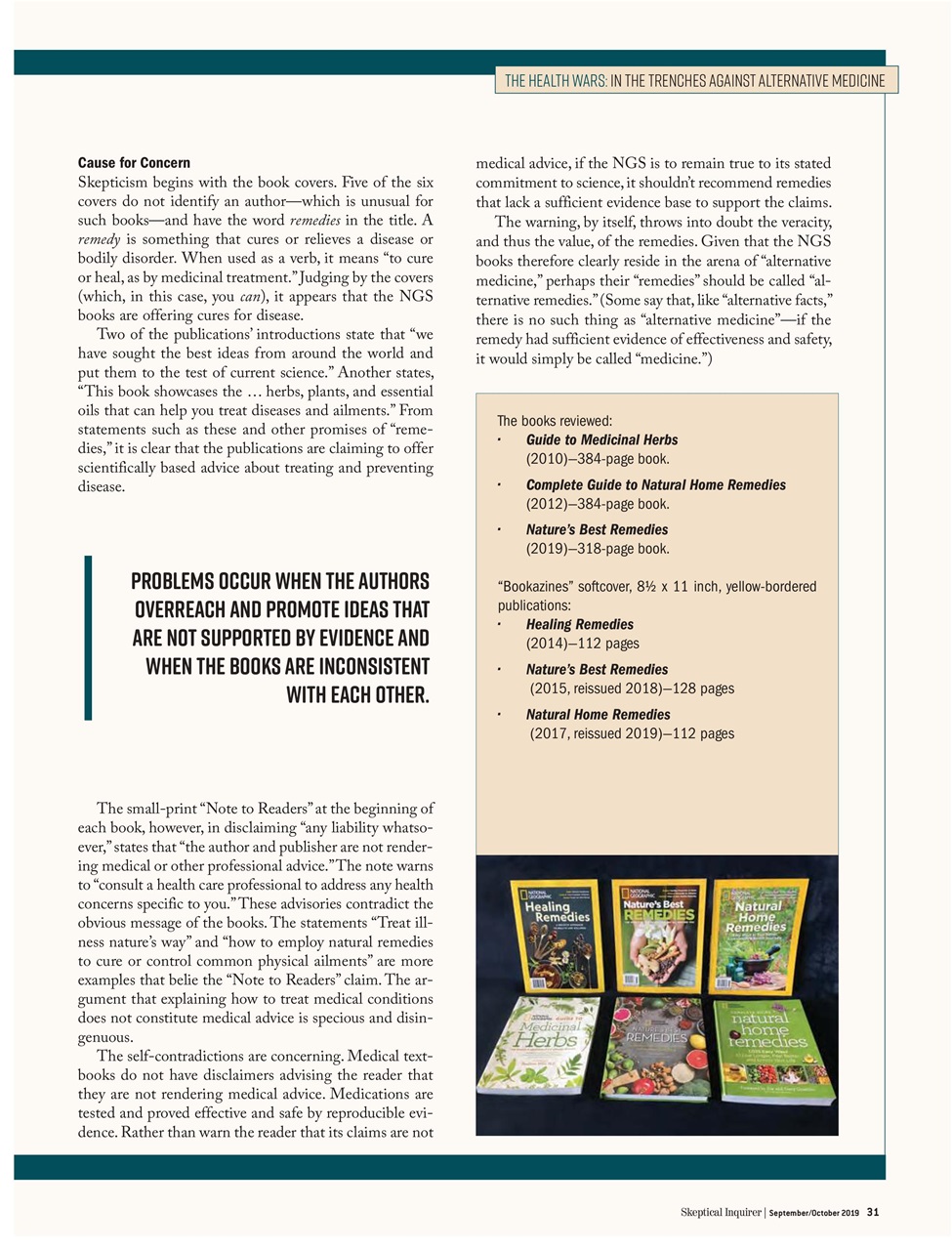 Skeptical Inquirer Preview Pages