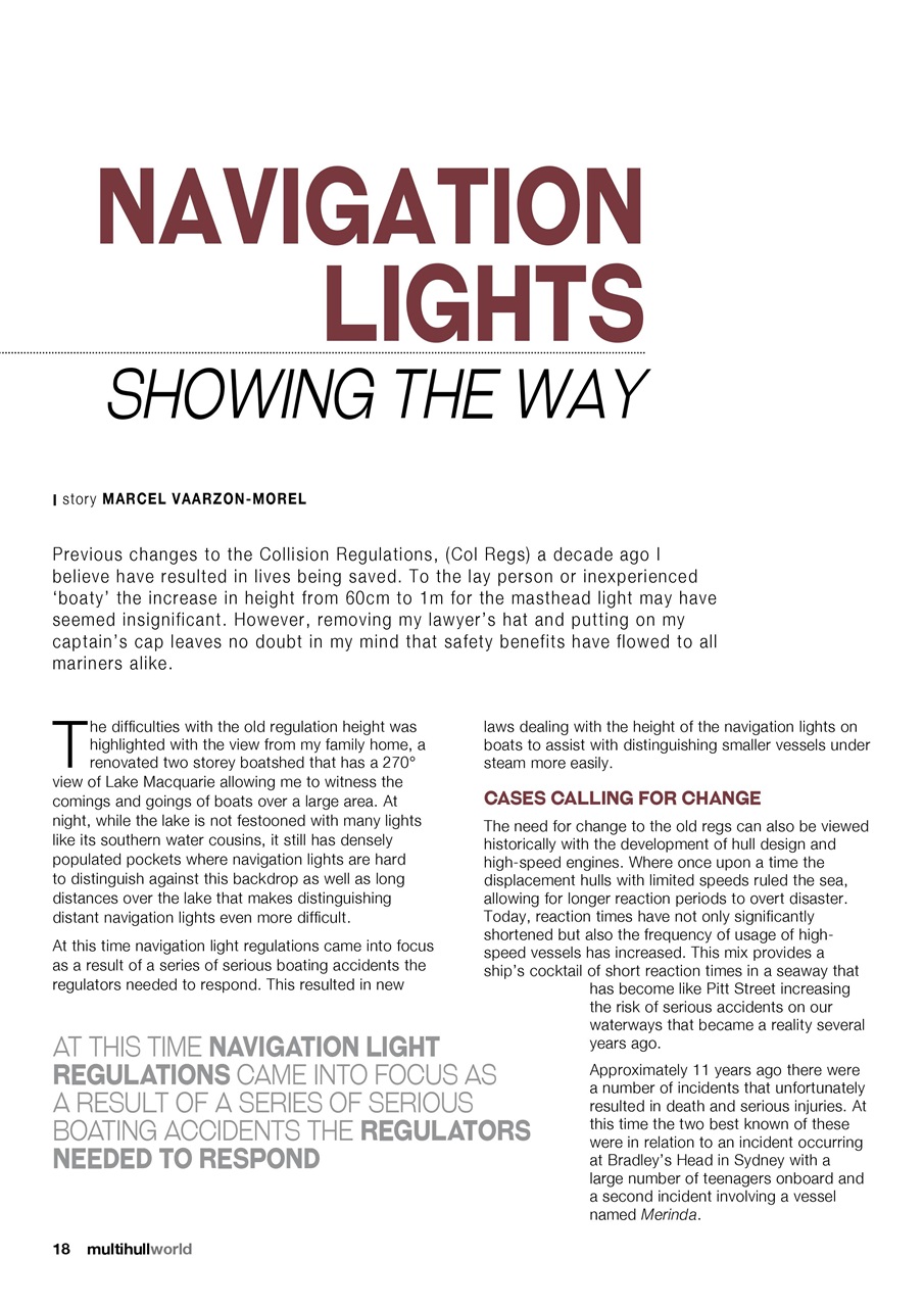 Multihull World Preview Pages