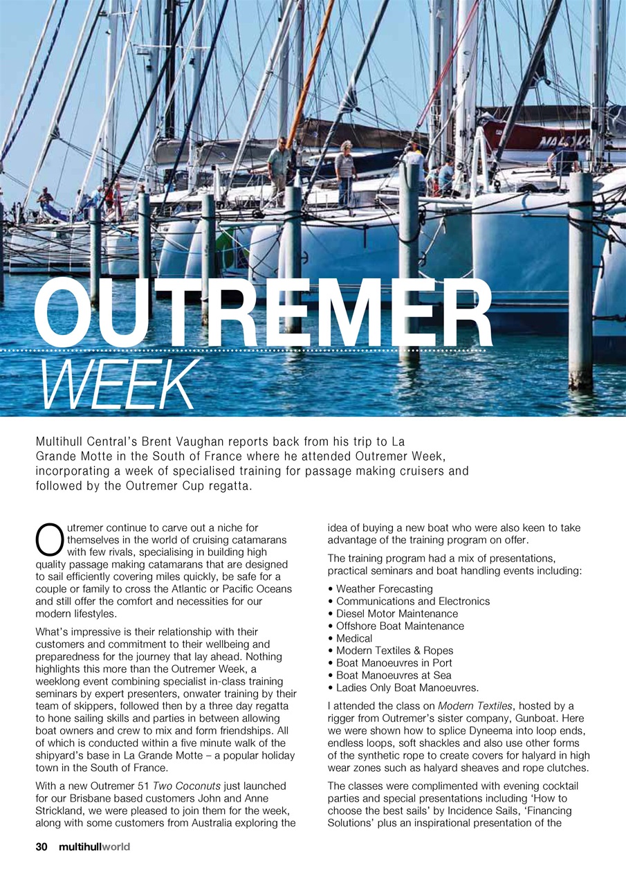 Multihull World Preview Pages