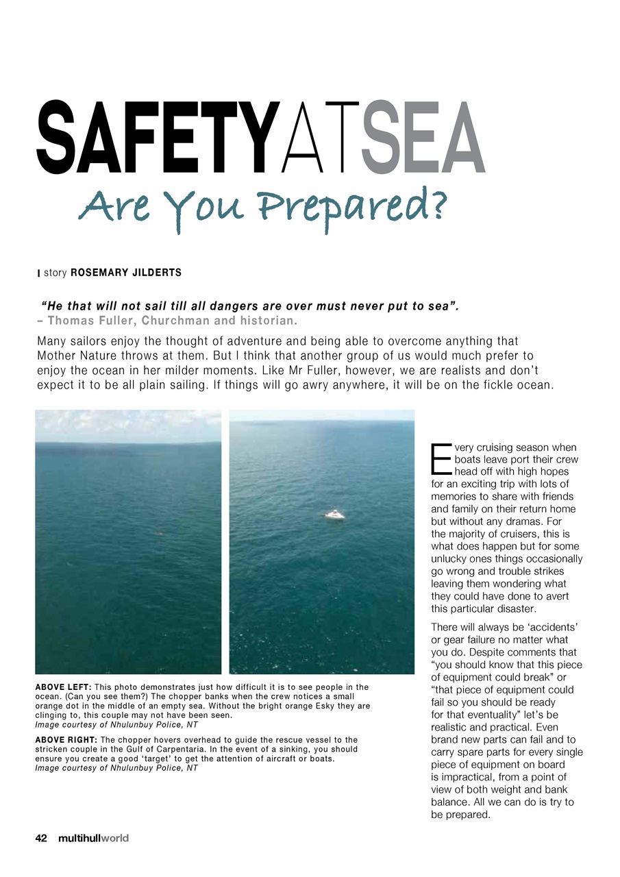 Multihull World Preview Pages