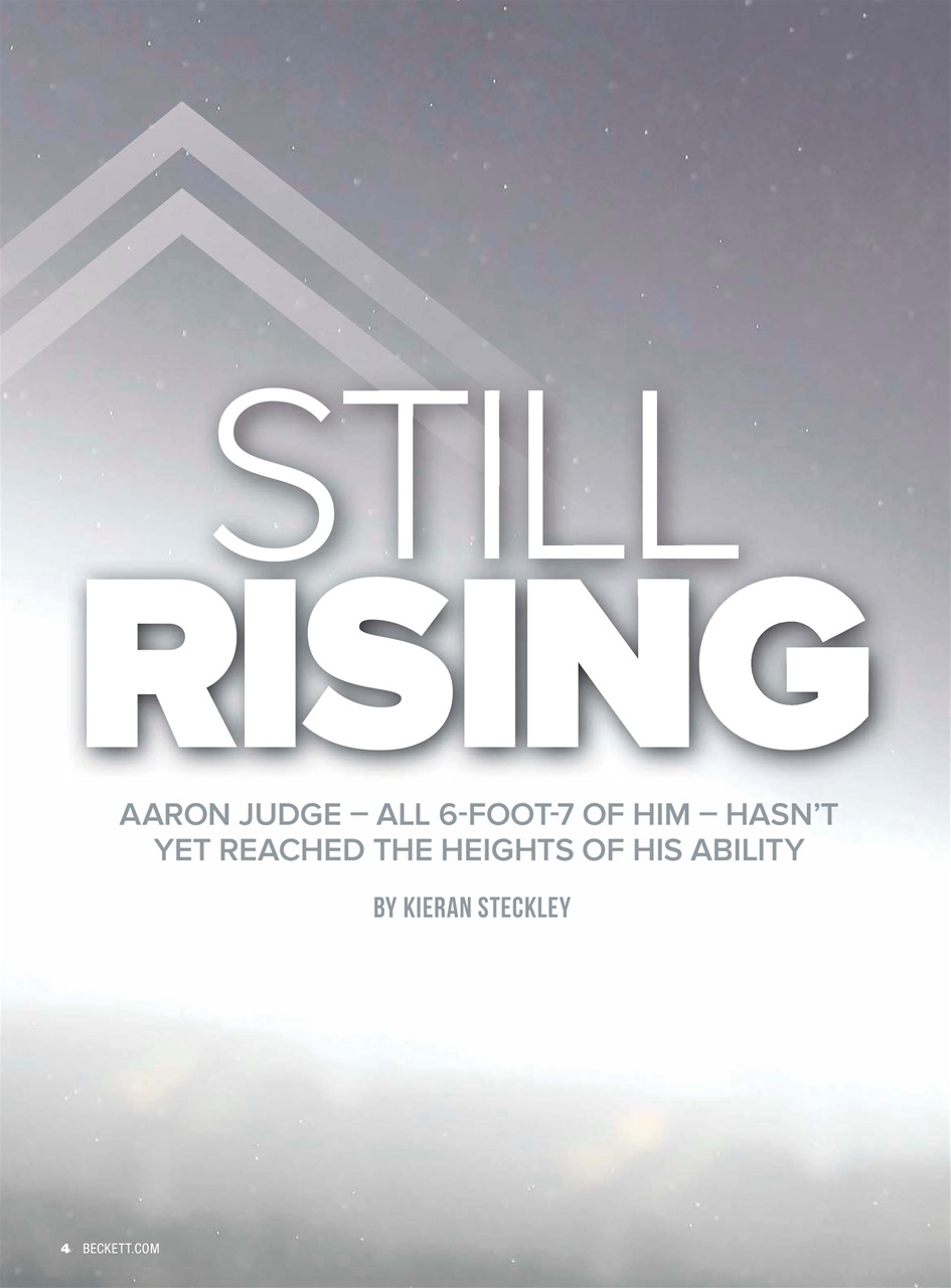 Beckett Baseball Magazine Preview Pages