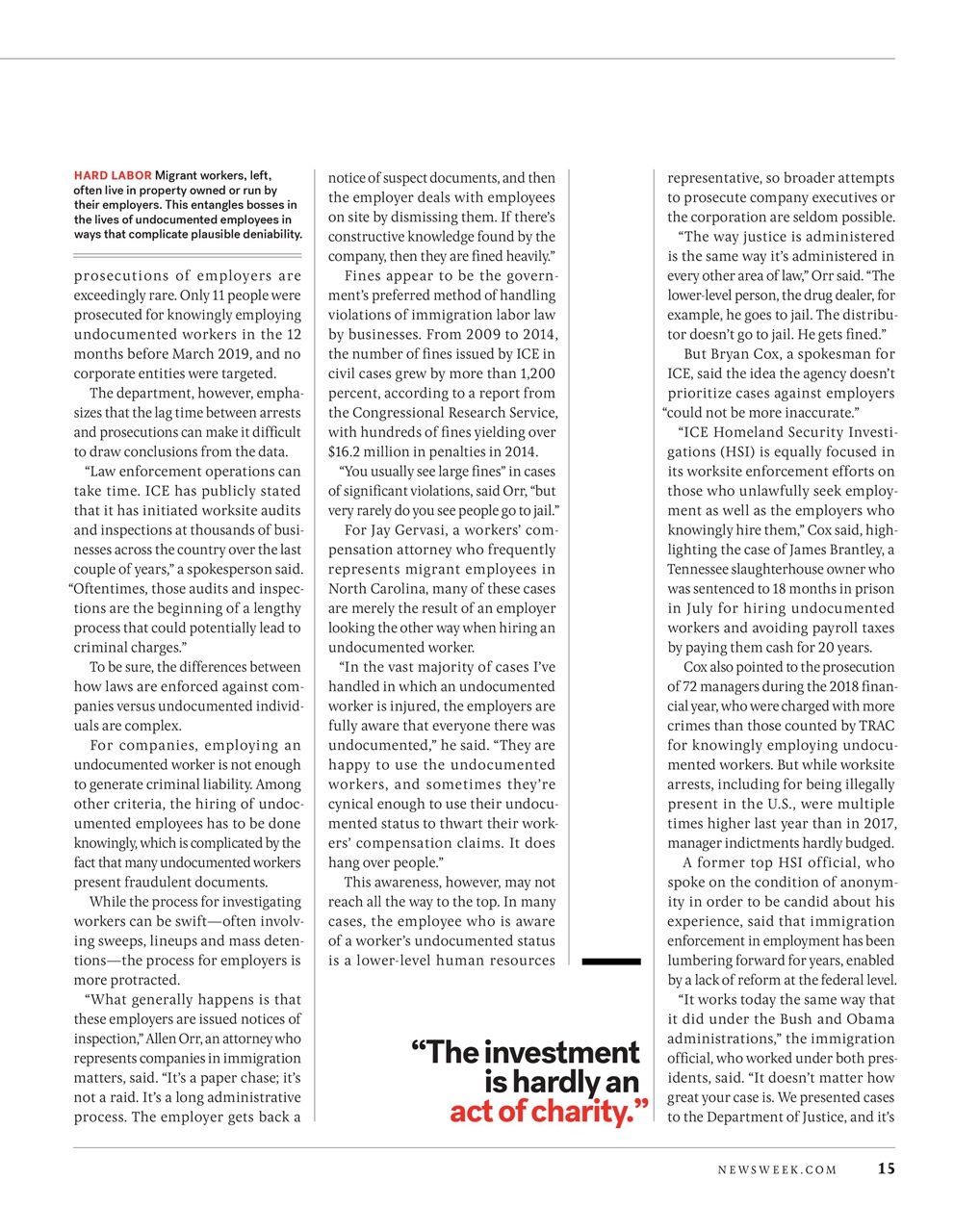 Newsweek International Preview Pages