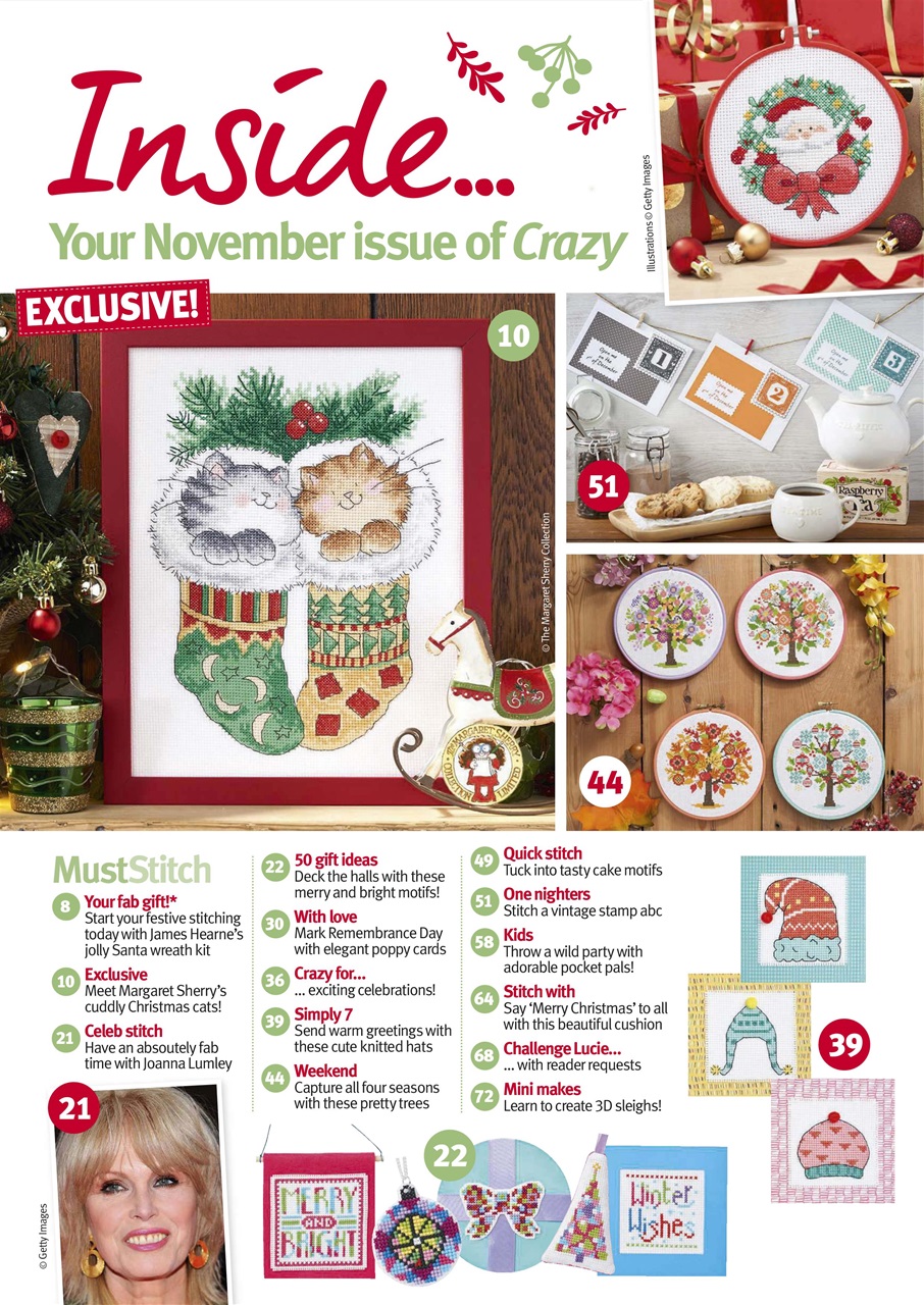 Cross Stitch Crazy Preview Pages