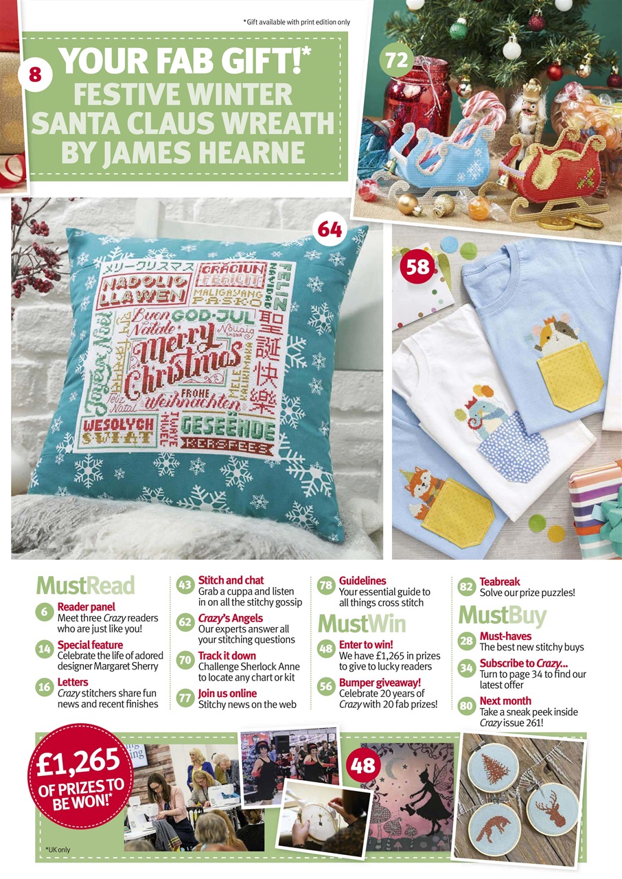 Cross Stitch Crazy Preview Pages