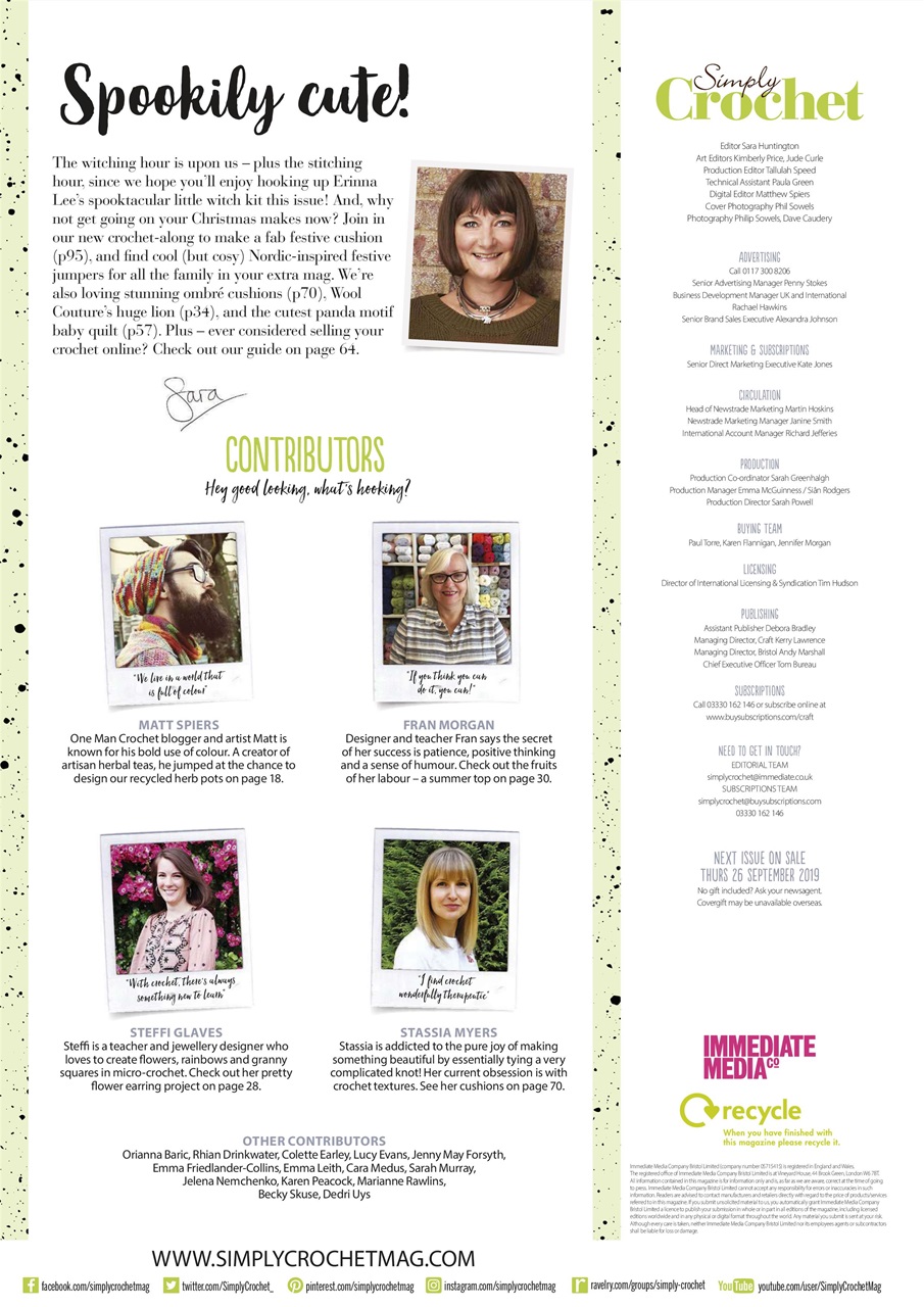 Simply Crochet Preview Pages