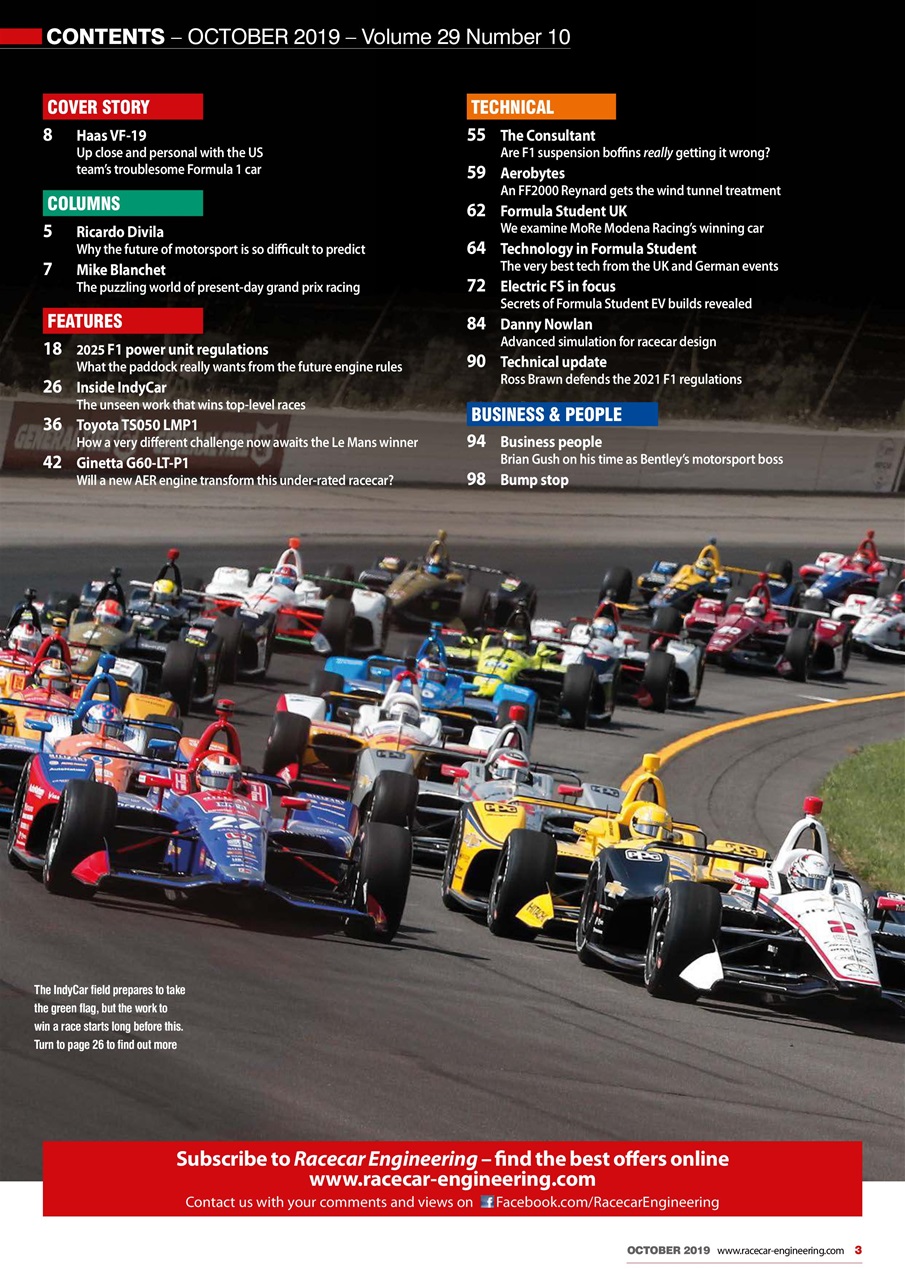 Racecar Engineering Preview Pages