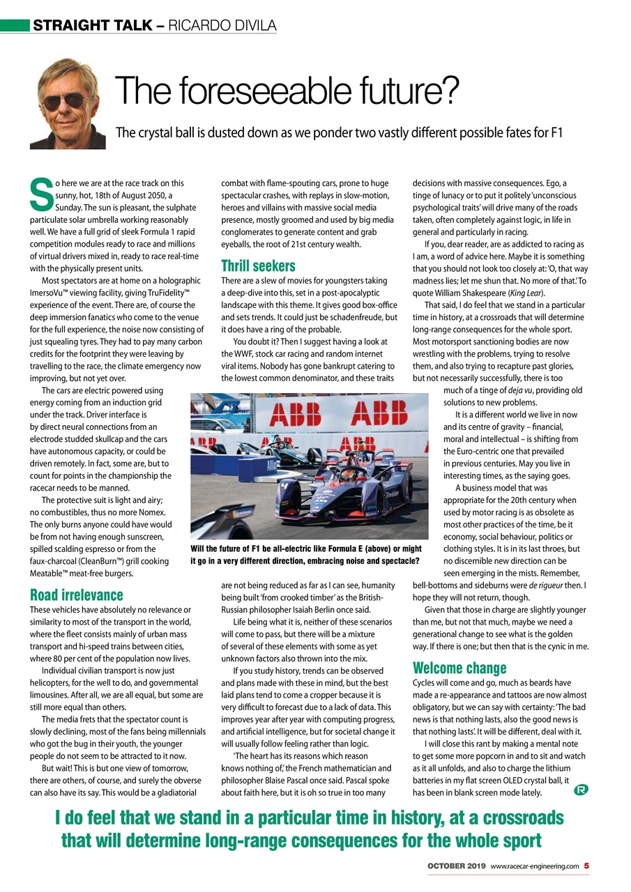 Racecar Engineering Preview Pages