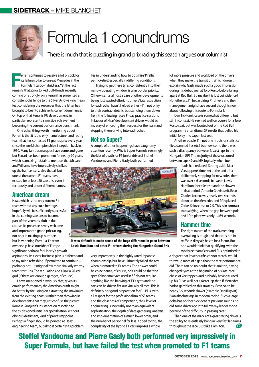 Racecar Engineering Preview Pages