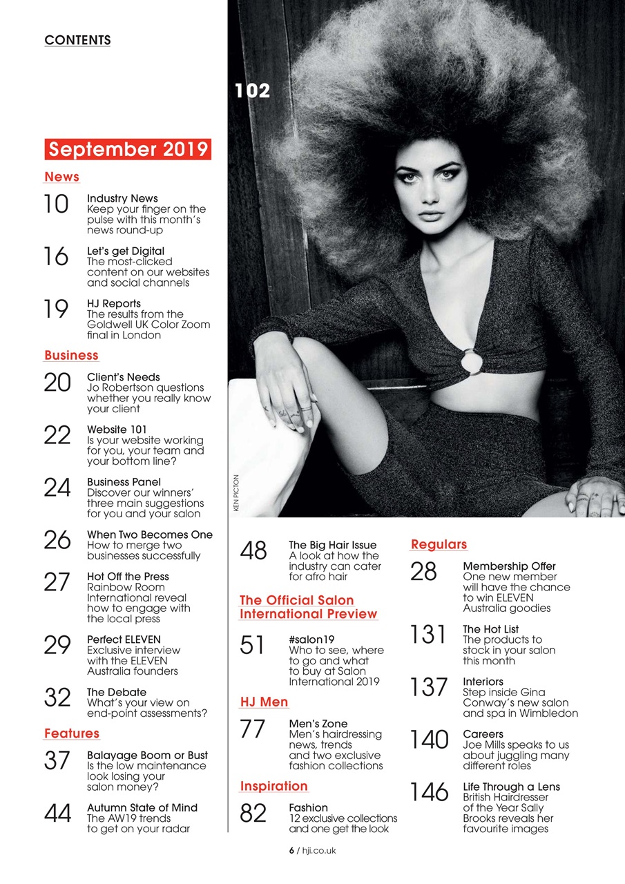 Hairdressers Journal Preview Pages