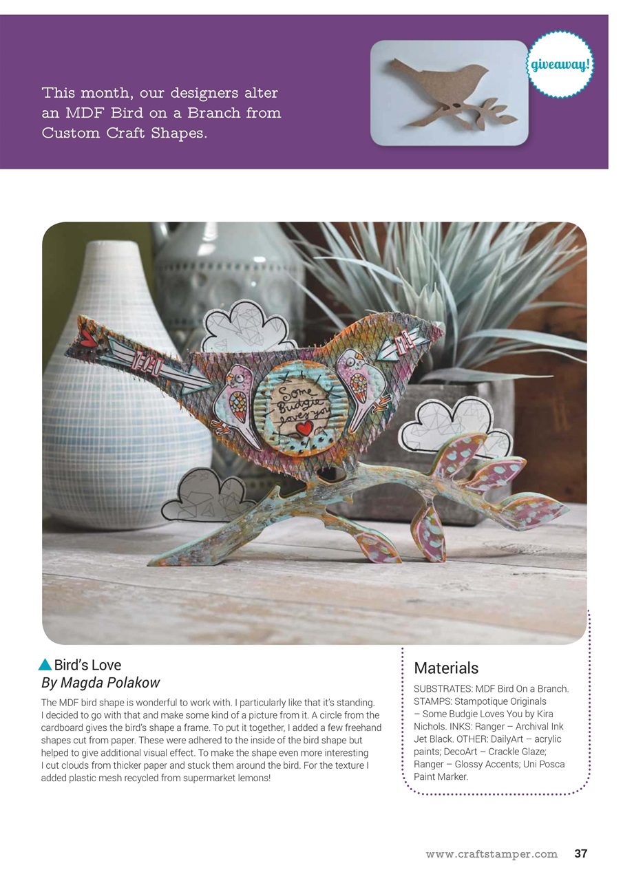 Craft Stamper Preview Pages