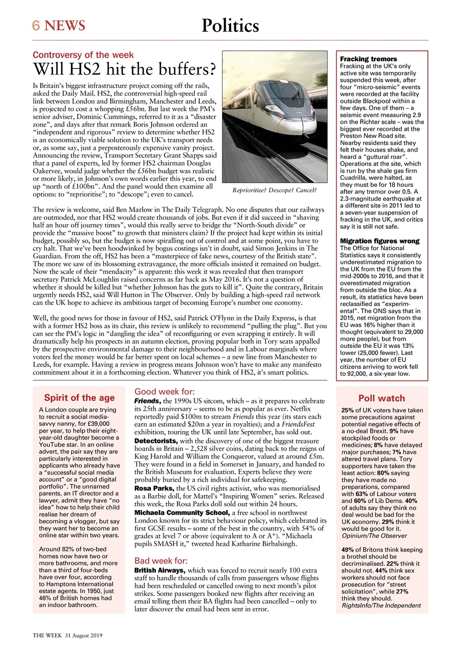 The Week Preview Pages