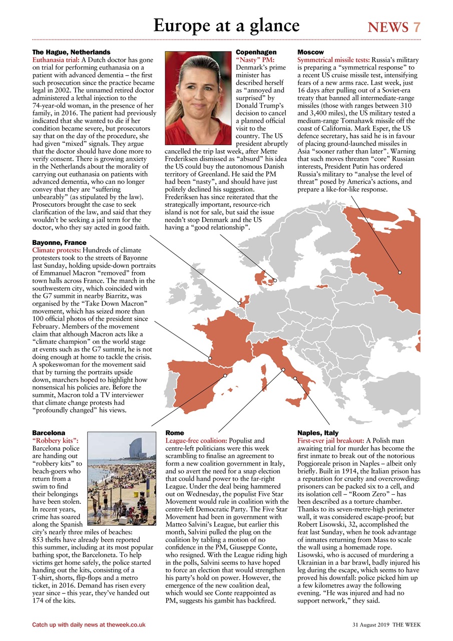 The Week Preview Pages