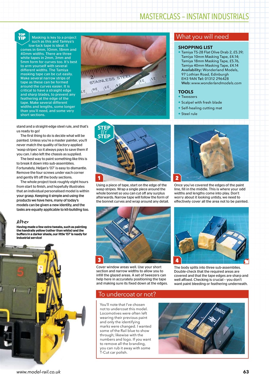 Model Rail Preview Pages