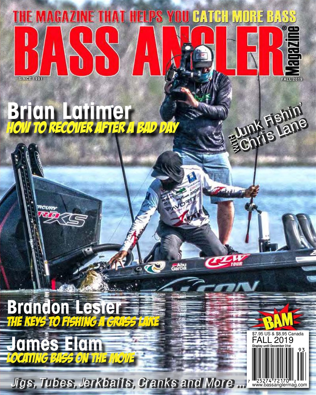 BASS ANGLER MAGAZINE Preview Pages