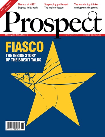 Prospect Magazine issue October 2019
