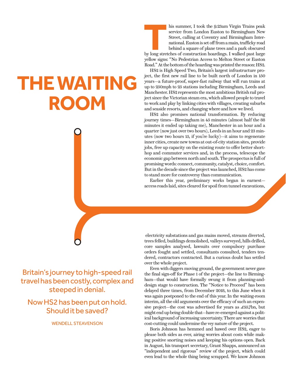 Prospect Magazine Preview Pages