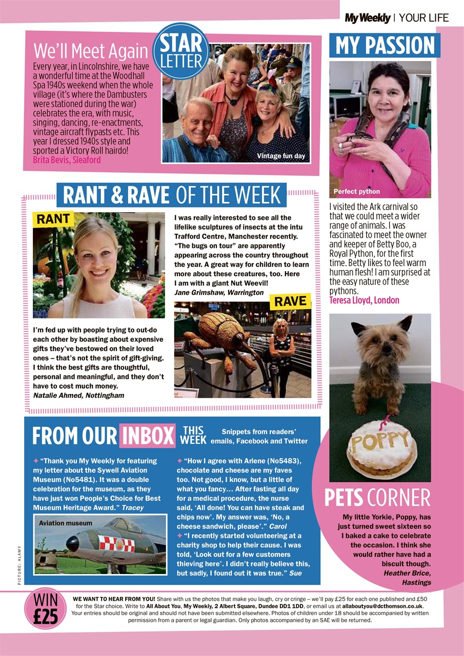 My Weekly Preview Pages