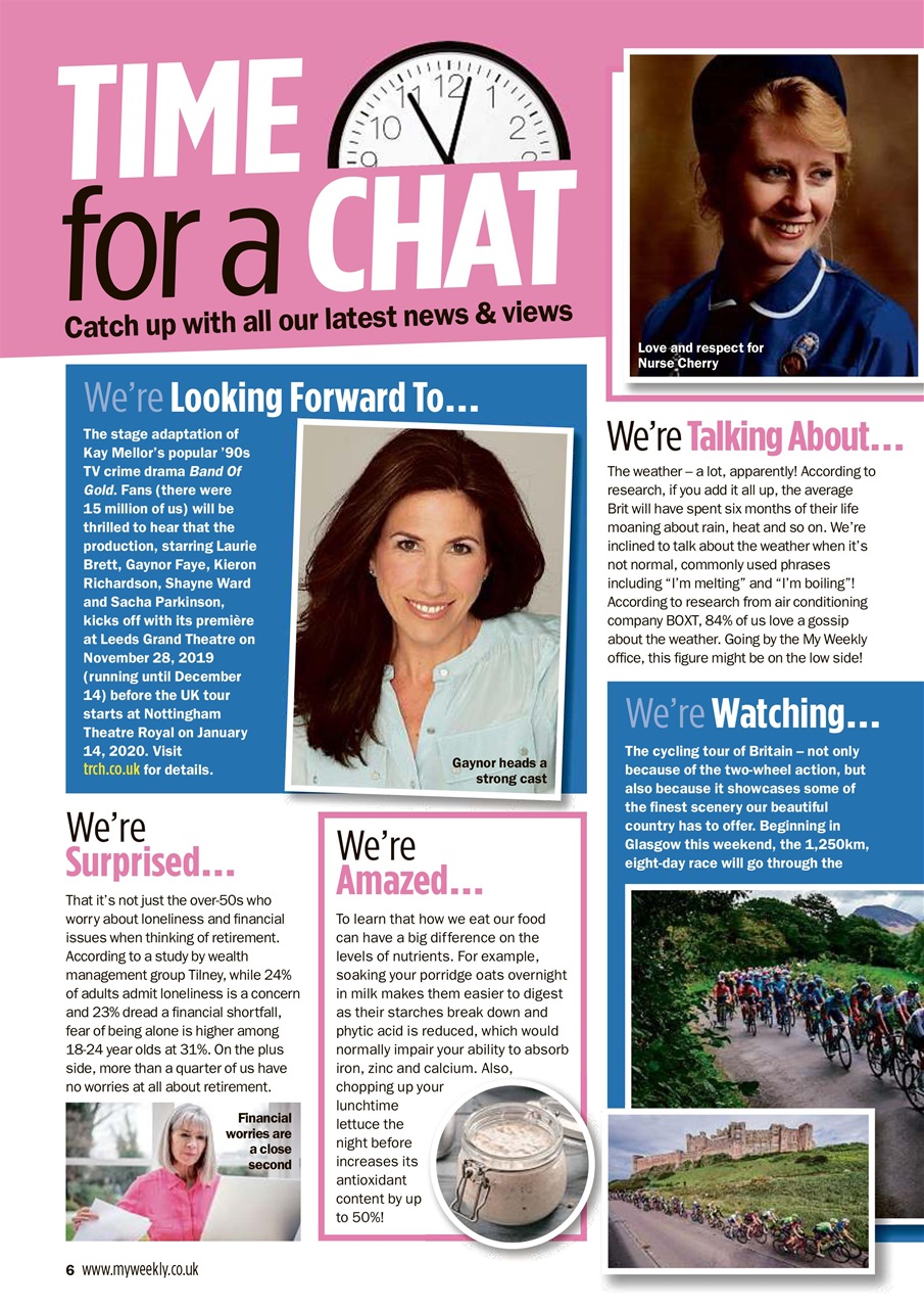 My Weekly Preview Pages