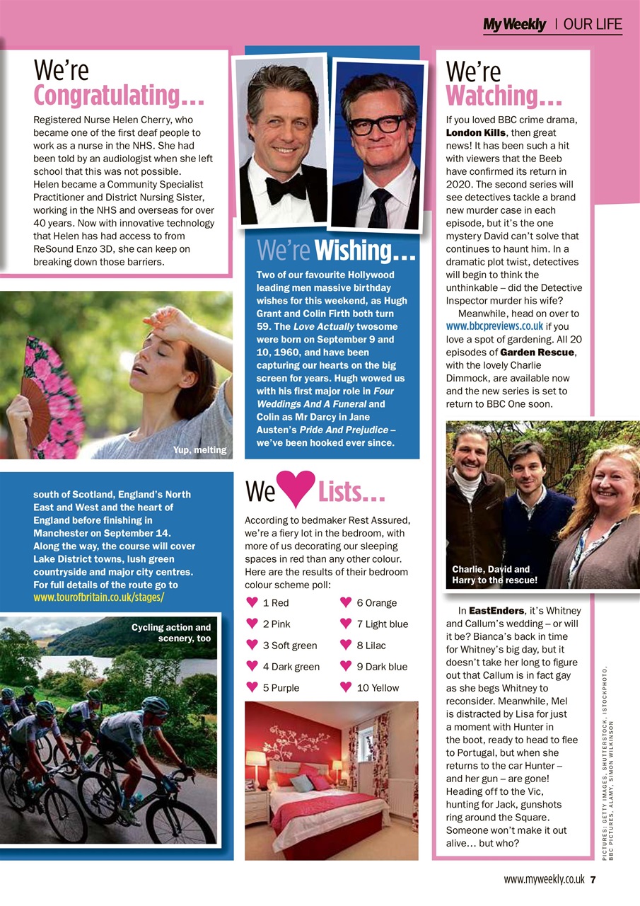 My Weekly Preview Pages