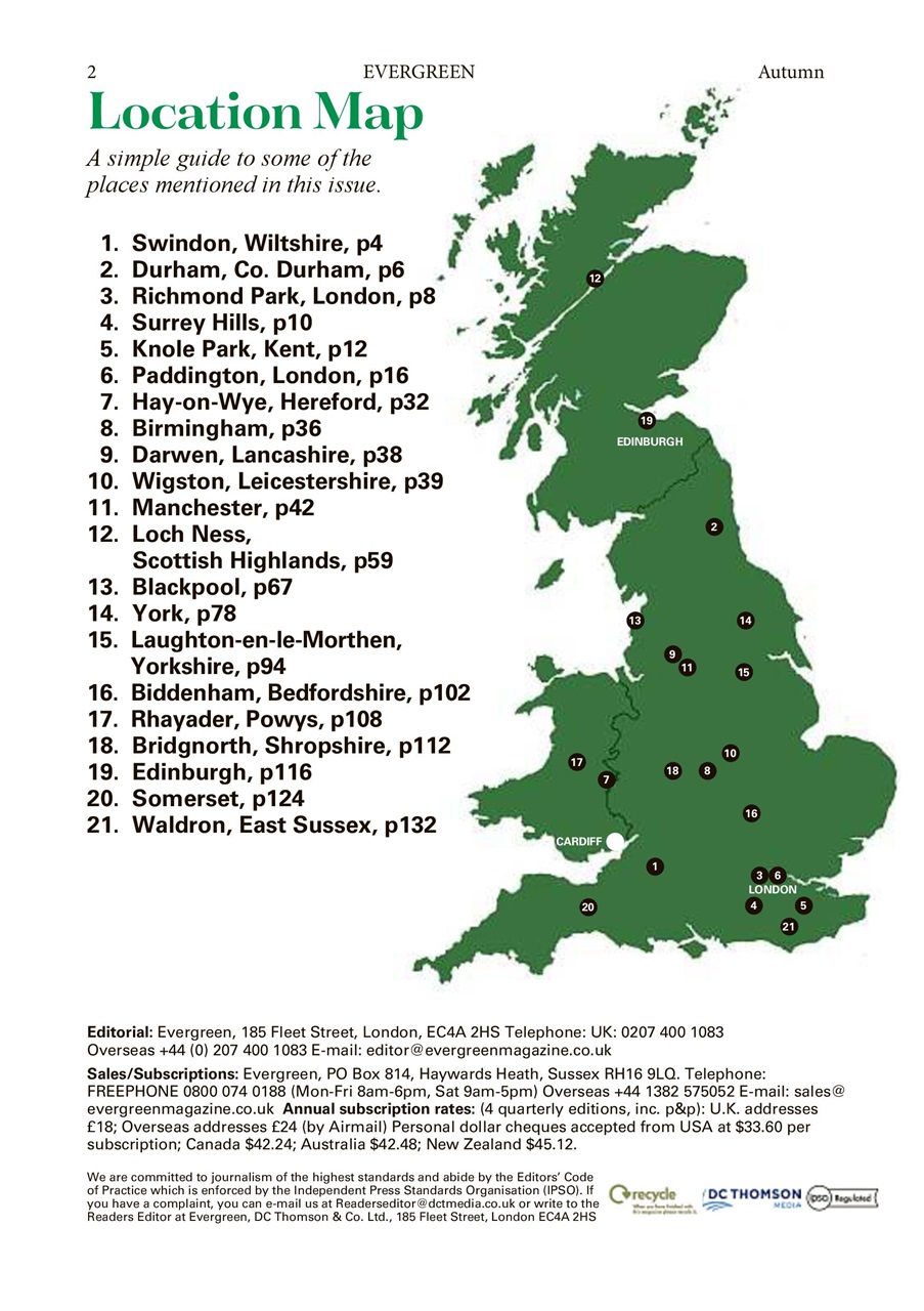 Evergreen Preview Pages