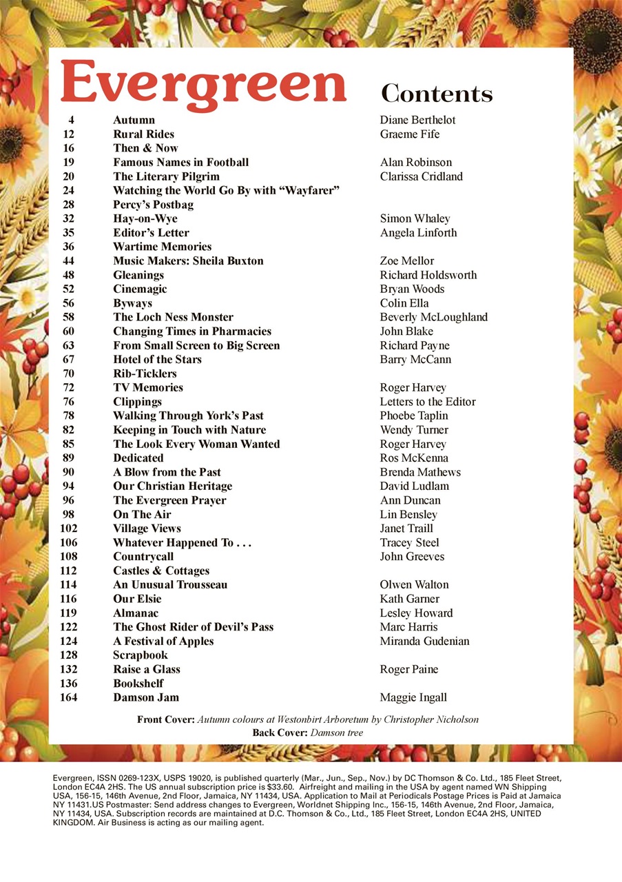 Evergreen Preview Pages