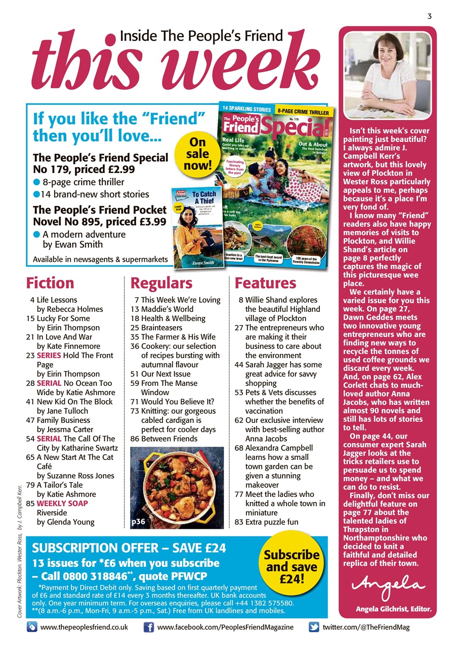The People’s Friend Preview Pages