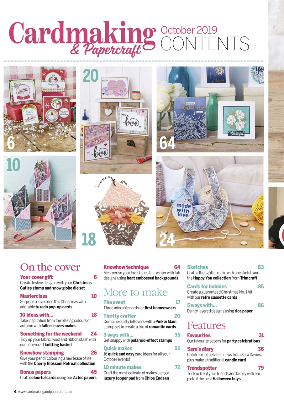 Cardmaking & Papercraft Preview Pages
