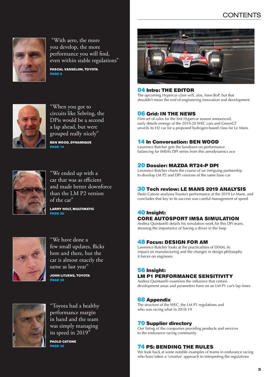 24 HOUR Race Technology Preview Pages