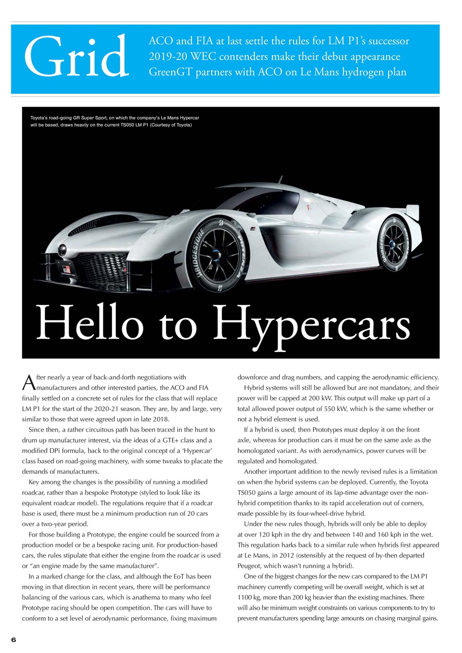 24 HOUR Race Technology Preview Pages