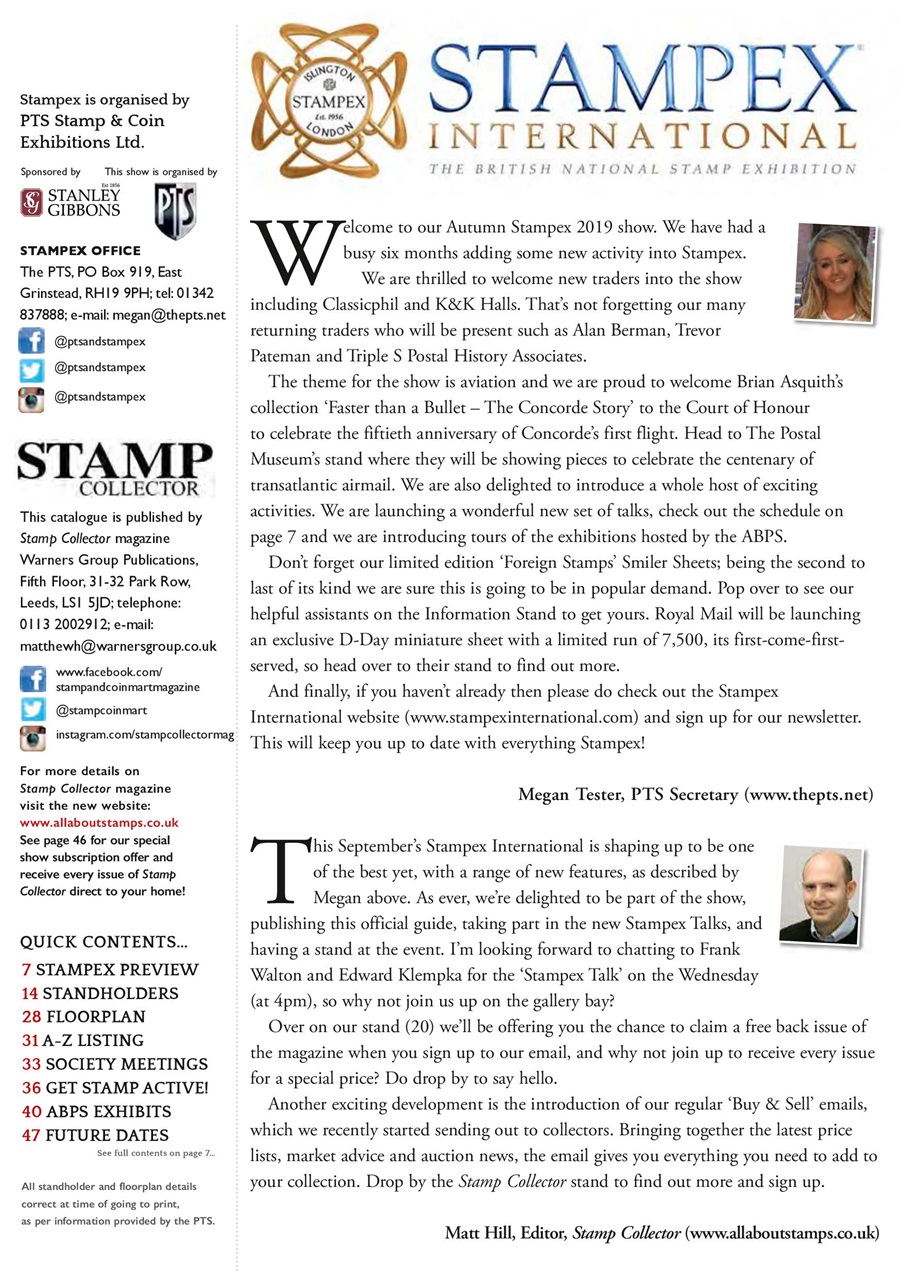 Stamp Collector Preview Pages