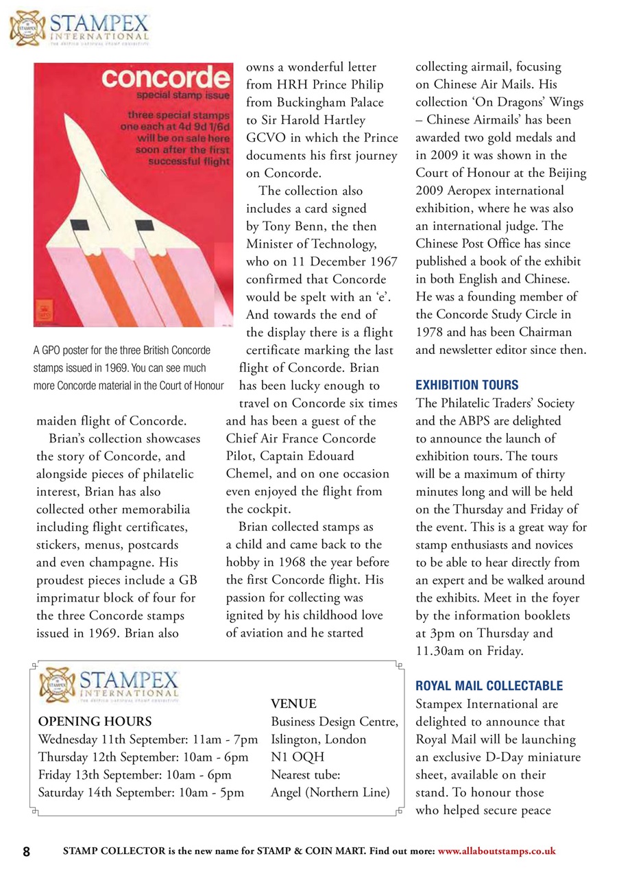 Stamp Collector Preview Pages