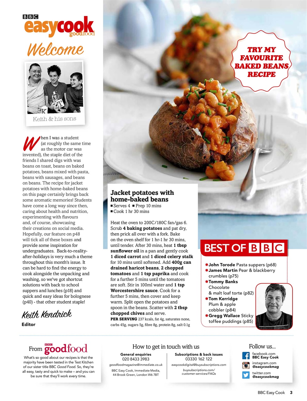 Easy Cook Magazine Preview Pages