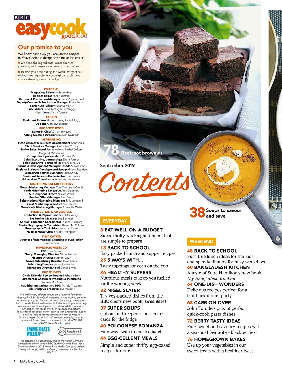 Easy Cook Magazine Preview Pages