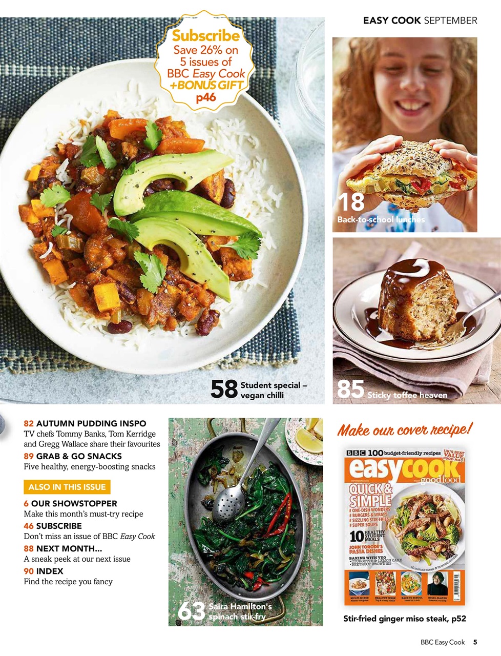 Easy Cook Magazine Preview Pages