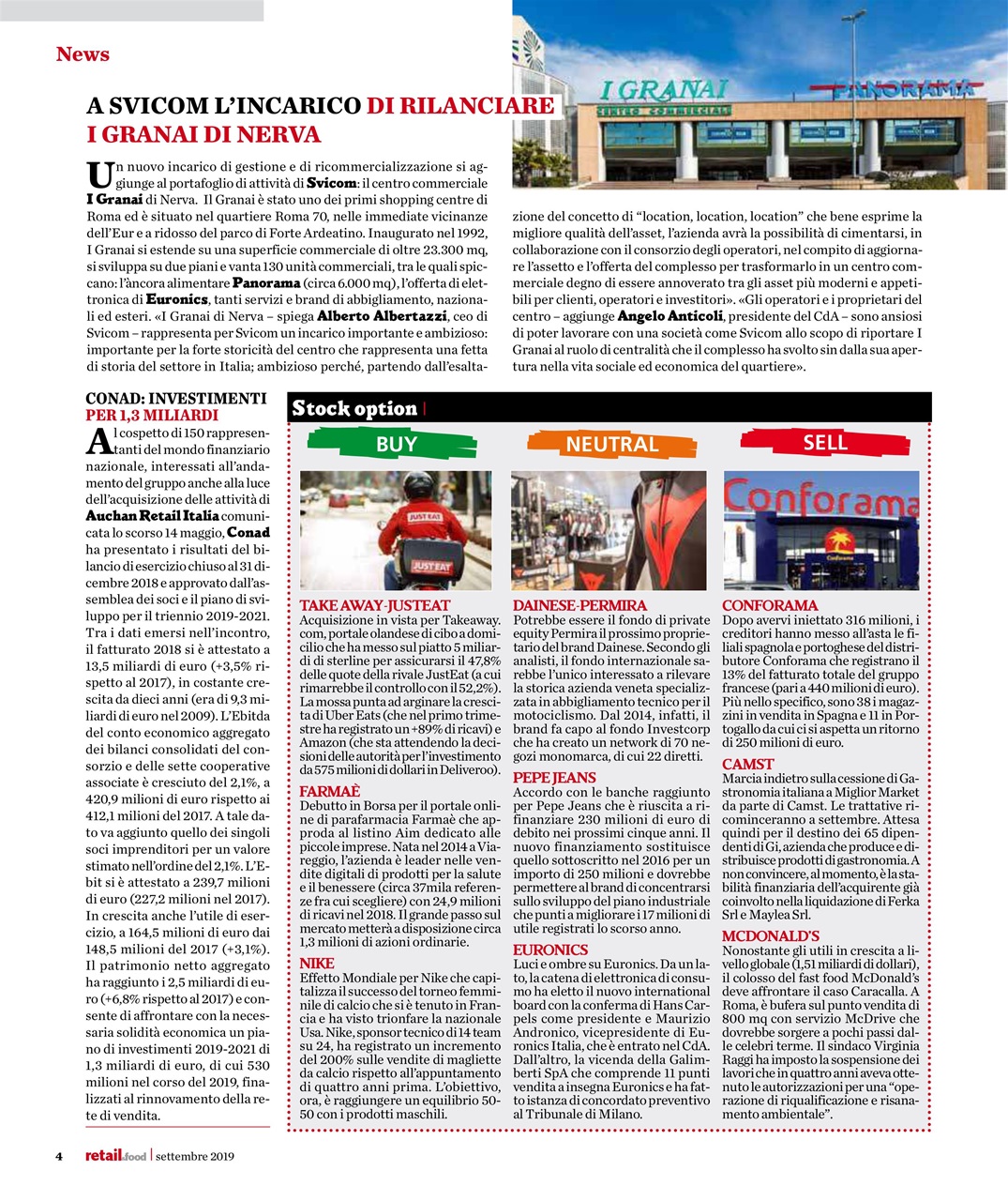 Retail&food Preview Pages