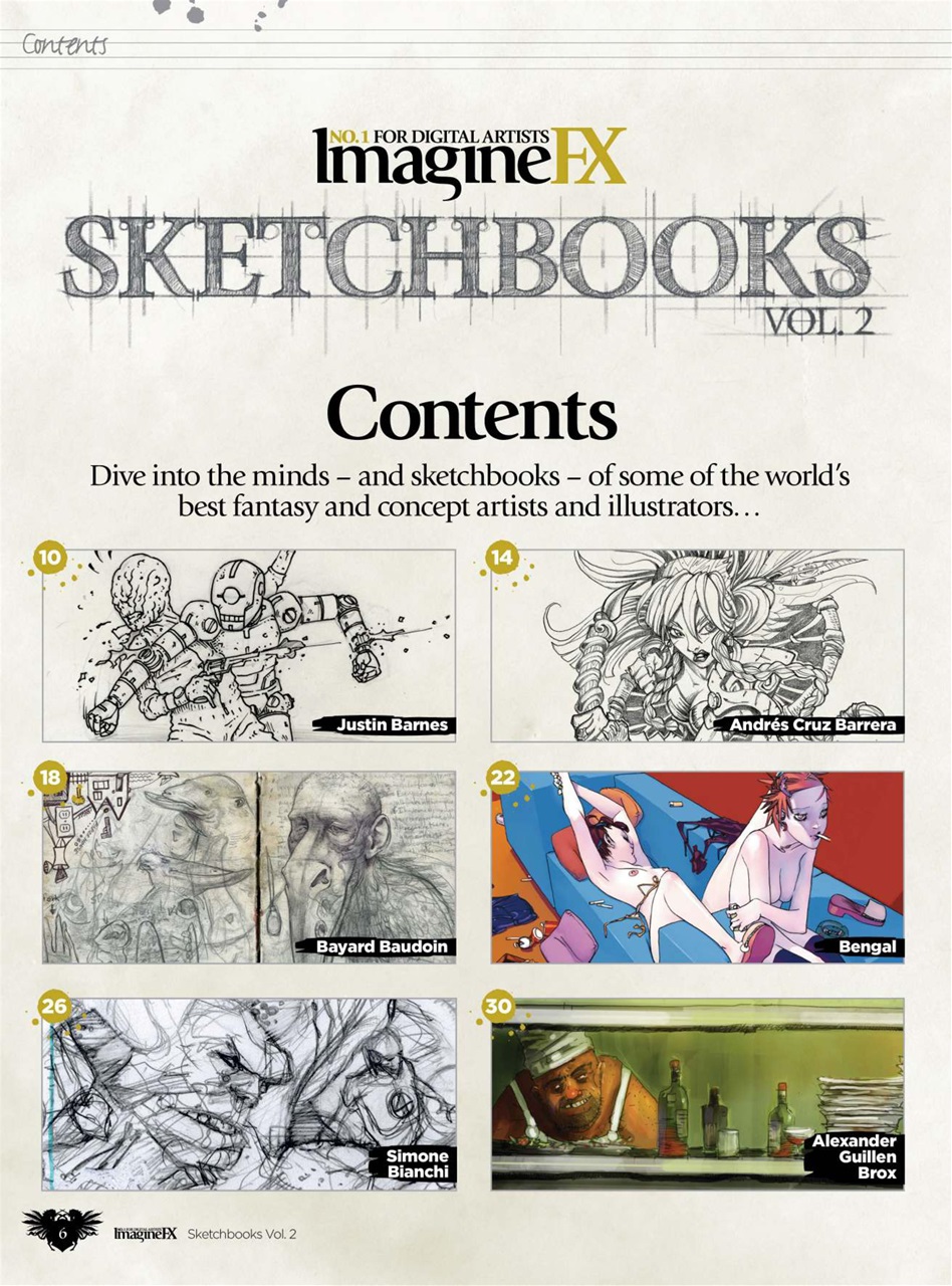 ImagineFX Preview Pages