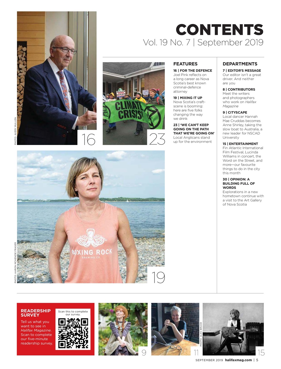 Halifax Magazine Preview Pages