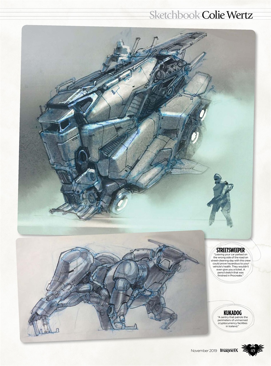 ImagineFX Preview Pages