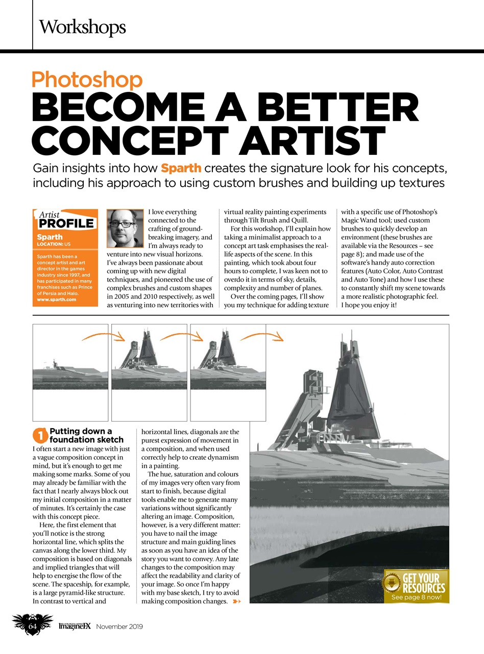 ImagineFX Preview Pages