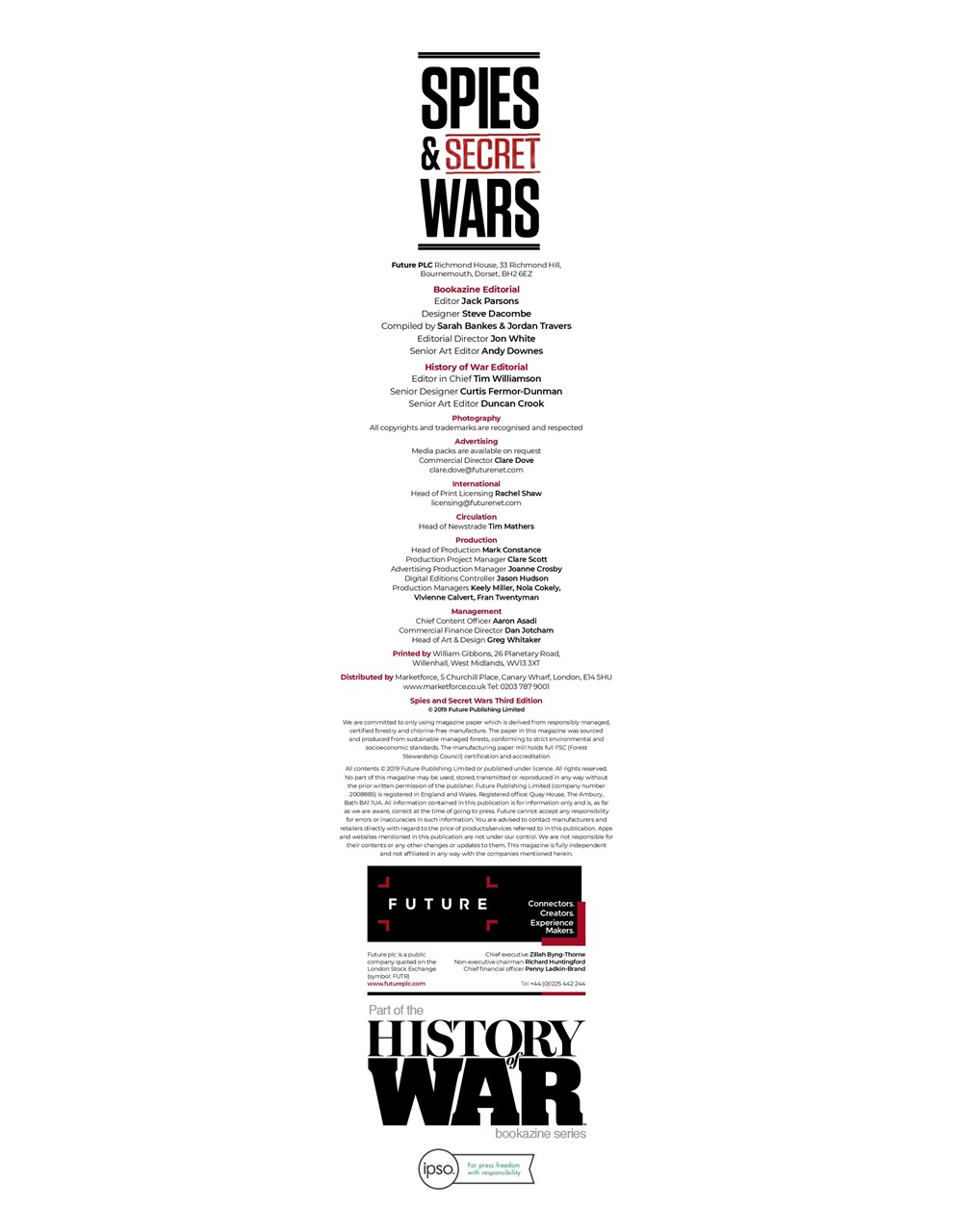 History of War Preview Pages